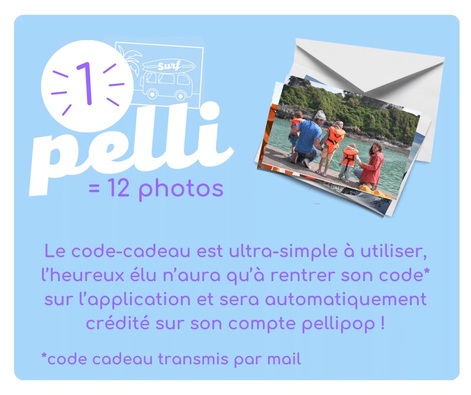 Code cadeau pellipop